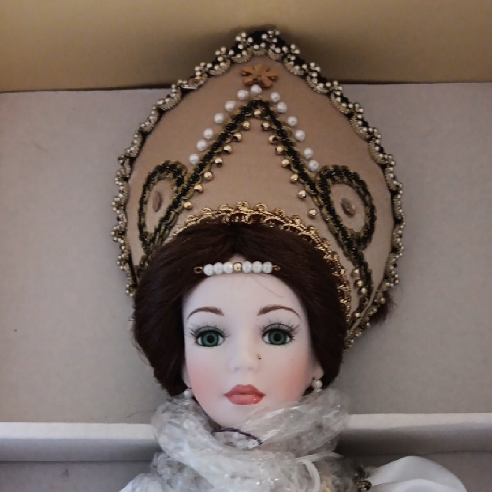 Odessa: Porcelain Doll. Mint Condition. New In Box w/COA. Limited Edition.
